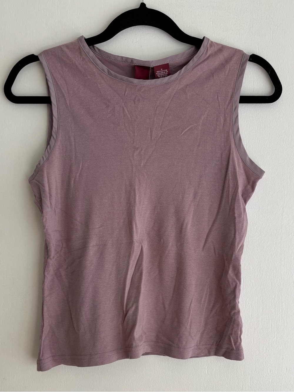 Merona Dusty Mauve Sleeveless Crewneck Tank